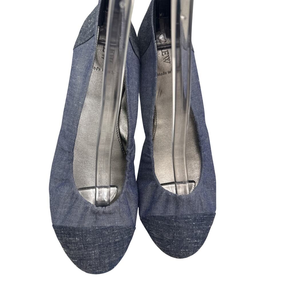 Denim Blue Women's Ballet Flats